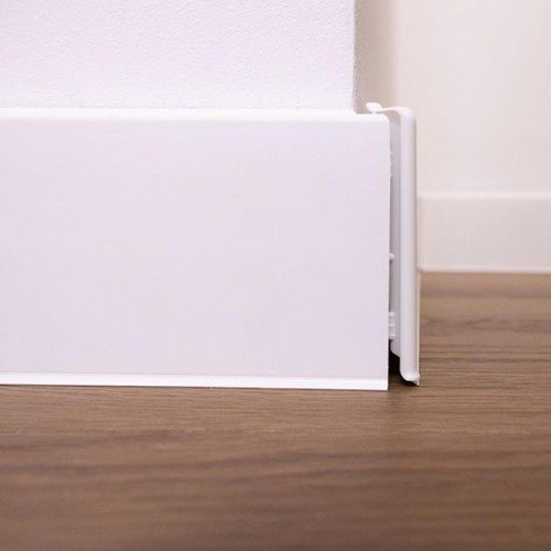 Плинтус гибкий из дюрополимера Arbiton VIGO 80  Белый 80*15