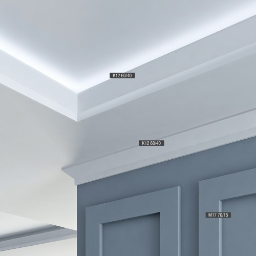 Карниз потолочный Bello Deco XPS K12 60*40 Карниз потолочный Bello Deco XPS K12 60*40