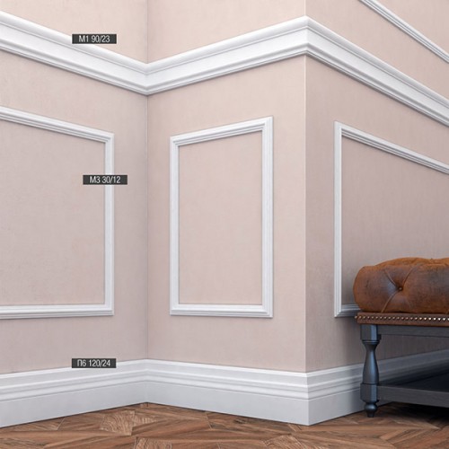 Молдинг Bello Deco M1 90*23