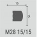 Молдинг Bello Deco M28 15*15