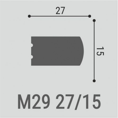 Молдинг Bello Deco M29 27*15