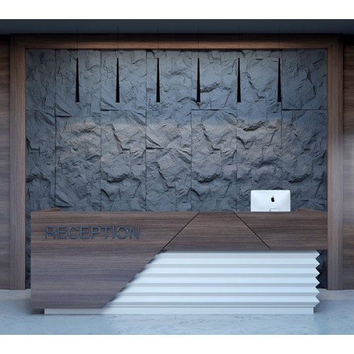 Стеновая интерьерная панель Bello Deco C001-1 PU СКАЛА