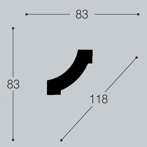 Угол к молдингу Bello Deco M11У1