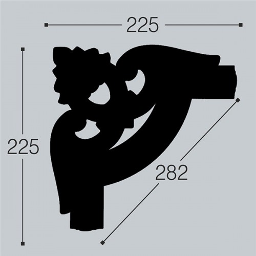 Угол к молдингу Bello Deco M12У2