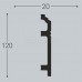 Плинтус напольный XPS Bello Deco П12 120*20