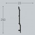 Плинтус напольный XPS Bello Deco П17 250*23