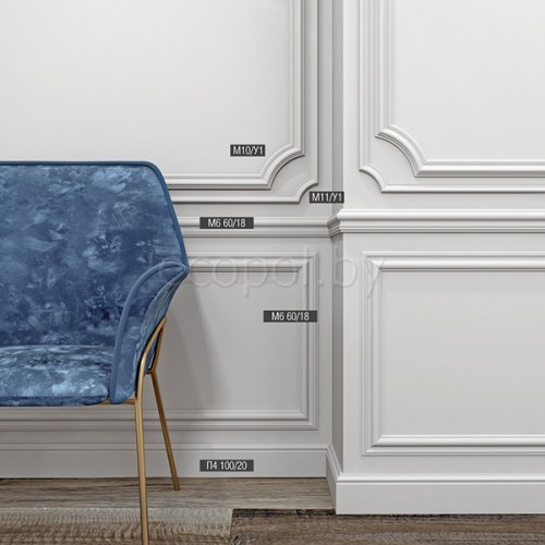 Плинтус напольный XPS Bello Deco П4 100*20 Плинтус напольный XPS Bello Deco П4 100*20