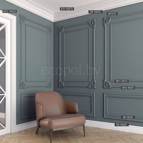 Плинтус напольный XPS Bello Deco П9 140*22 Плинтус напольный XPS Bello Deco П9 140*22