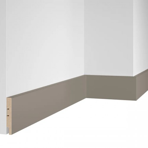 Плинтус из МДФ Artiva (Cosca) 80*16 Веллюто Капучино