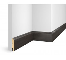 Плинтус напольный МДФ Cosca Decor Экошпон Дуб Бархатный 80*16