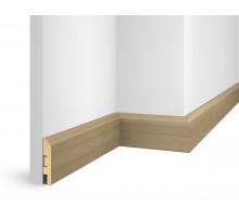 Плинтус напольный МДФ Cosca Decor NANOFLEX Дуб Беленый 80*16