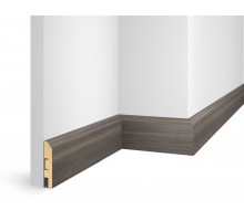 Плинтус напольный МДФ Cosca Decor NANOFLEX Дуб Деревенский 80*16