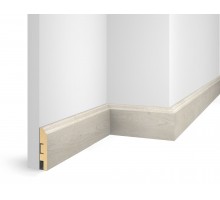 Плинтус напольный МДФ Cosca Decor NANOFLEX Дуб Перламутровый 80*16