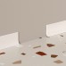 Плинтус напольный из дюрополимера Cosca Decor PL002 Белый 60*16