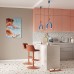 Плинтус напольный из дюрополимера Cosca Decor PL002 Белый 60*16