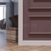 Плинтус напольный из дюрополимера Cosca Decor PX005 Белый 108*12