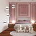 Плинтус напольный из дюрополимера Cosca Decor PX010 Белый 110*20