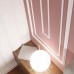 Плинтус напольный из дюрополимера Cosca Decor PX010 Белый 110*20