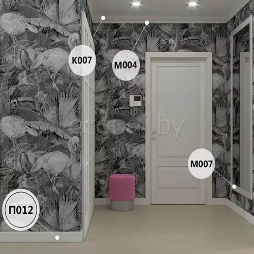 Плинтус напольный из дюрополимера Cosca Decor PX012 Белый 99*15