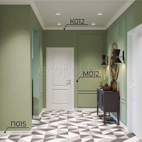 Плинтус напольный из дюрополимера Cosca Decor PX015 Белый 80*11 Плинтус напольный из дюрополимера Cosca Decor PX015 Белый 80*11