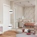 Плинтус напольный из дюрополимера Cosca Decor PX016 Белый 90*15