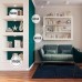 Плинтус напольный из дюрополимера Cosca Decor PX020 Белый 85*15