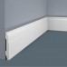 Плинтус напольный из дюрополимера Cosca Decor PX021 Белый 80*13