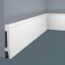 Плинтус напольный из дюрополимера Cosca Decor PX022 Белый 100*22
