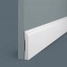 Плинтус напольный из дюрополимера Cosca Decor PX030 Белый 82*13