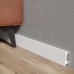 Плинтус напольный из дюрополимера Cosca Decor PX045 Белый 66*13
