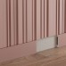 Плинтус напольный из дюрополимера Cosca Decor PX050 Белый 65*15