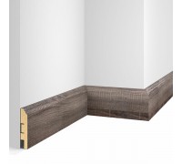 Плинтус МДФ Cosca Decor Экошпон Дуб Девон 80*16 WP07