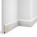 Плинтус МДФ Cosca Decor Экошпон Дуб Эффект светло-серый 80*16 WP07