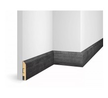 Плинтус МДФ Cosca Decor Экошпон Дуб Графит 80*16 WP07 Плинтус МДФ Cosca Decor Экошпон Дуб Графит 80*16 WP07
