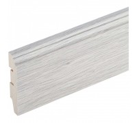 Плинтус МДФ Cosca Decor Экошпон Дуб Серый 80*16 WP07