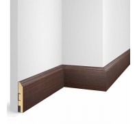 Плинтус МДФ Cosca Decor Экошпон ясень Коньяк 80*16 WP07