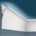 Плинтус (карниз) потолочный из дюрополимера Cosca Decor KX003 Белый 120*45