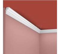 Плинтус (карниз) потолочный из дюрополимера Cosca Decor KX010 Белый 25*15
