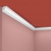 Плинтус (карниз) потолочный из дюрополимера Cosca Decor KX020 Белый 20*20