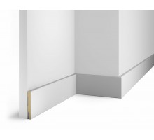 Плинтус напольный МДФ Cosca Decor AP72 Белый 75*10