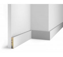 Плинтус напольный МДФ Cosca Decor AP74 Белый 75*16