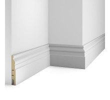 Плинтус напольный МДФ Cosca Decor AP18 Белый 102*16