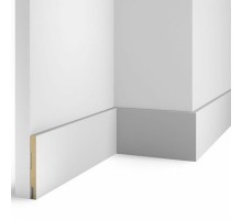 Плинтус напольный МДФ Cosca Decor AP73 Белый 95*10