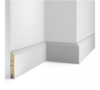 Плинтус напольный МДФ Cosca Decor AP77 Белый 100*16