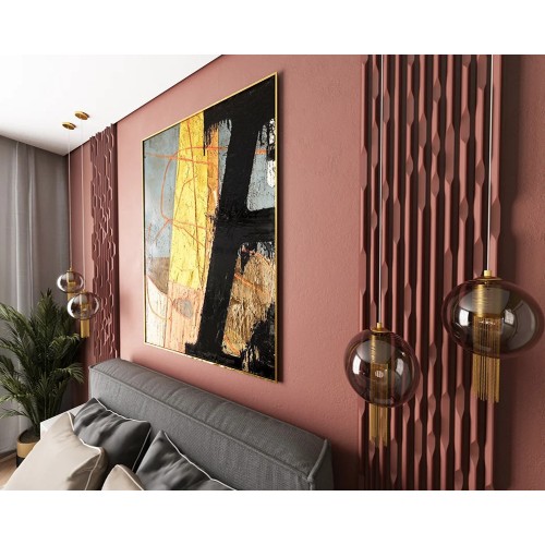 Декоративная 3D панель Decohause TECHNO