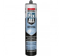 Soudal FIX ALL CRYSTAL прозрачный клей-герметик 290 ml