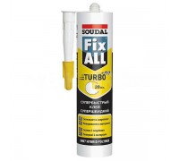 Soudal FIX ALL Turbo гибридный клей белый 290 ml