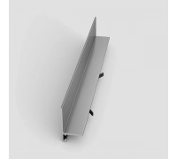 Микроплинтус Laconistiq Micro L Серебро