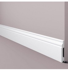 Плинтус напольный WALLSTYL NMC FB3 Белый 80*13