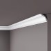 Плинтус (карниз) потолочный из дюрополимера  NMC Wallstyl WT15 Белый 70*70
